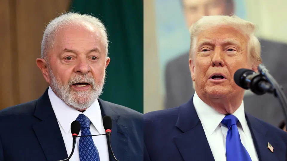 O presidente dos Estados Unidos, Donald Trump, disse que está disposto a reduzir as tarifas ao Brasil sob as "circunstâncias certas". 