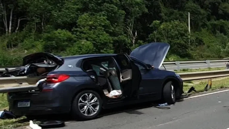 Acidente bmw tibagi