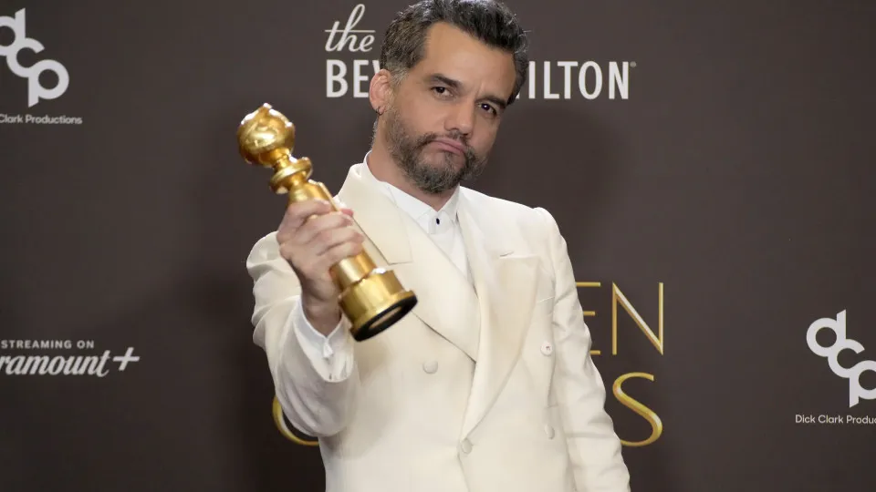 Globo de Ouro - Wagner Moura venceu na categoria melhor ator em filme de drama, com o filme: ¨O Agente Secreto¨